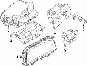 VW Atlas 24-25 instrument cluster