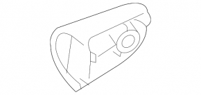Subaru b9 Tribeca rear left door handle cap