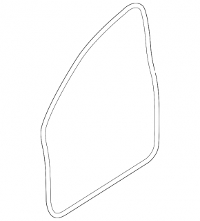Door seal front right Subaru Outback 10-14
