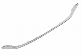 Front bumper molding center GMC Terrain 18-21 chrome