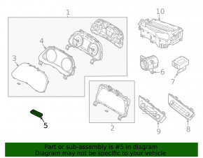 Control Button Block Hyundai Sonata 20-