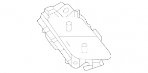 Front right central locking button for Mercedes X247 GLB 20-26