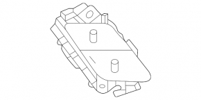 Front right central locking button for Mercedes X247 GLB 20-26