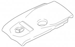Engine cover Mercedes C-class W205 300 15-18