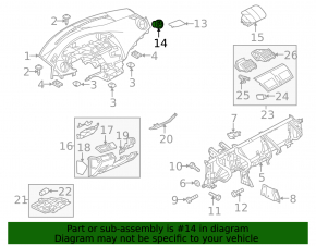 Left air duct Mazda3 MPS 09-13