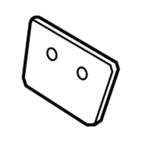 Mudguard threshold rear right Lincoln MKC 15-