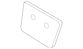 Mudguard threshold rear right Lincoln MKC 15-