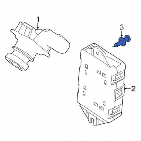 TV Trim Clips 9 pcs Ford Fusion mk5 13-20