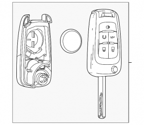 Buick Encore 13-16 Key
