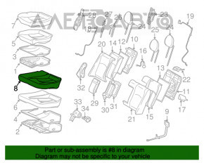 Rear row of seats 2 row Mercedes W211 E350
