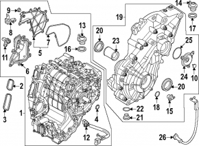 Nissan Ariya 23-25 rear electric motor