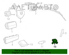 Airbag Sensor Door Left Dodge Challenger 09-23