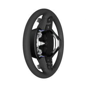 Naked steering wheel for Jeep Grand Cherokee WK2 14-22, black leather, heated, scratches for re-upholstery