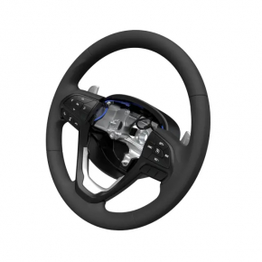 Naked steering wheel for Jeep Grand Cherokee WK2 14-22, black leather, heated, scratches for re-upholstery