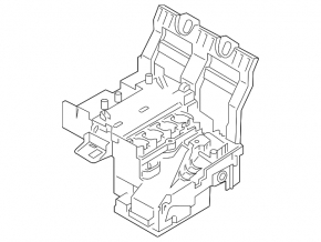 BMW X3 G01 18-21 battery current distributor with pyropatron, rear, broken mount
