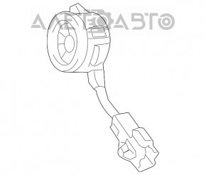 Door buzzer rear left Lexus RX350 RX450h 10-15