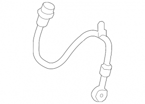Front left brake hose for Toyota Highlander 14-19