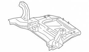 Front subframe Mercedes A-class V177 19-22