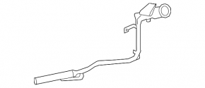 Fuel filler neck for Ford Ecosport 18-22