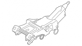 Ford Mustang mk6 15-23 steering column