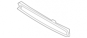 Lower radiator deflector for Land Rover Discovery 17-23 2.0T, 3.0T, MHEV