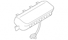 Driver's left knee airbag for Ford F-150 21-25