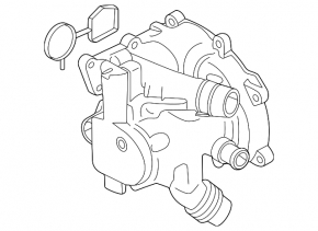 Thermostat housing Audi A3 8V 15-20 2.0T