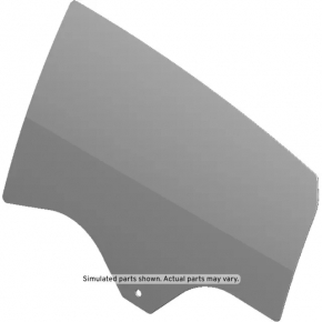Glass of the rear left door Chevrolet Malibu 16-