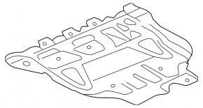Engine protection VW Golf 15-
