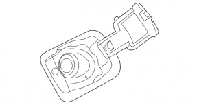 Fuel filler flap housing Audi A6 C8 19-