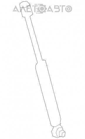 Right hood shock absorber for Audi Q7 16-25