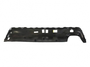 Rear bumper trim lower Jeep Cherokee KL 19-21 for 1 pipe, structure, for chrome nozzle