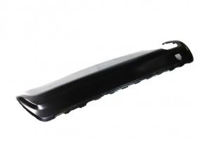 Rear bumper trim lower Jeep Cherokee KL 19-21 for 1 pipe, structure, for chrome nozzle