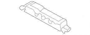 Airbag knee driver left BMW 3 F30 12-18