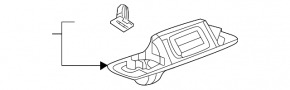 GMC Terrain 18- External Tailgate Release Button Trim