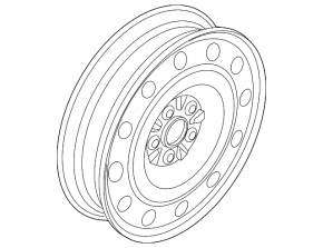 Spare tire for Ford Flex 09-19 155/70 R17