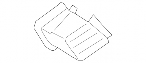 Front Panel Air Duct Left Ford Escape MK4 20-