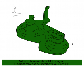 Signal low Ford Escape MK4 21- with bracket