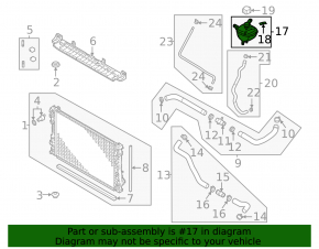Mitsubishi Outlander 22-25 Coolant Expansion Tank