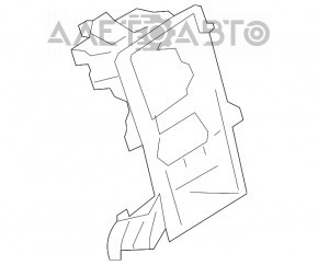 Mercedes W164 ML Front Panel Pocket