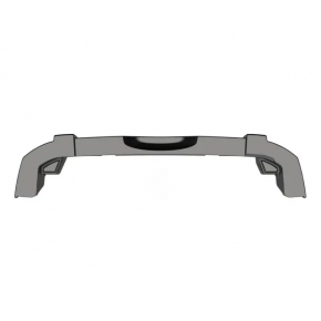 Jeep Wrangler 2007-2017 bare rear bumper