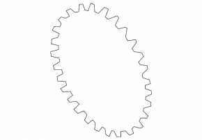 Timing chain kit Ford Fusion mk5 13- 2.5 BGA