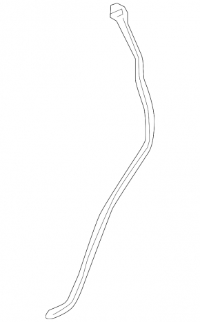 GMC Terrain 10-17 rear left door seal on the end