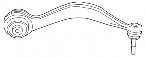 Lower control arm, front right, BMW i4 2021-2025 Edrive35, edrive40, I4. Without variable sport steer, To 07/24