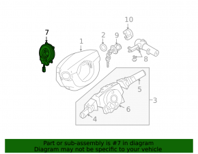 Steering Angle Sensor for Nissan Murano Z50 03-08