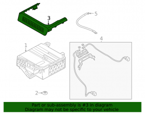 Audi A3 22-24 MHEV 48V high voltage battery cover scratches
