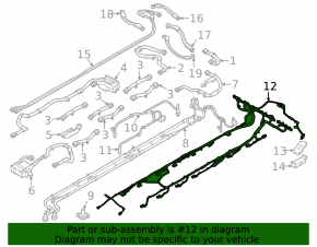 Left high-voltage battery wiring BMW i4 22-26