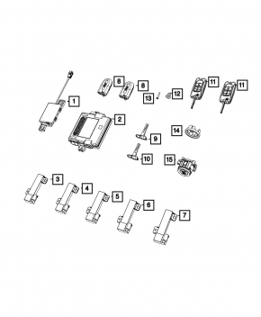 Hub Receiver Jeep Compass 17-