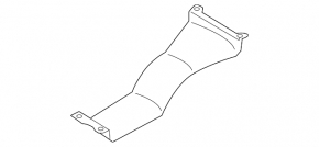 Fuel tank guard for the Audi Q7 4L 10-15