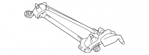 Windscreen wiper linkage with motor for Toyota Rav4 13-18